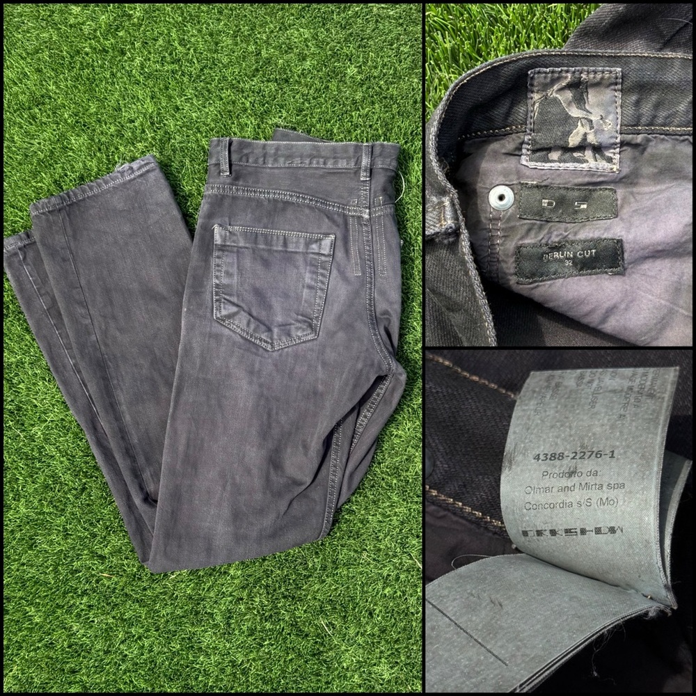 Rick Owens DRKSHDW Berlin Cut Denim Jeans